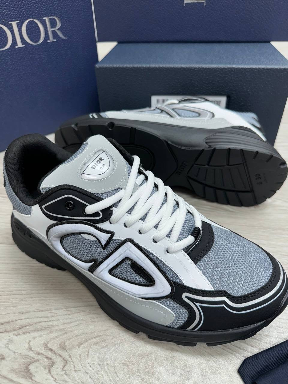 D B30 Blue Grey Black